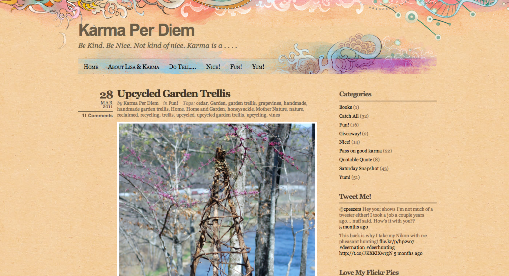 DIY Garden Trellis