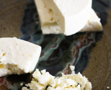 Homemade Feta Cheese