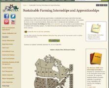 Sustainable Farming Internships and Apprenticeships (Courtesy NCAT)
